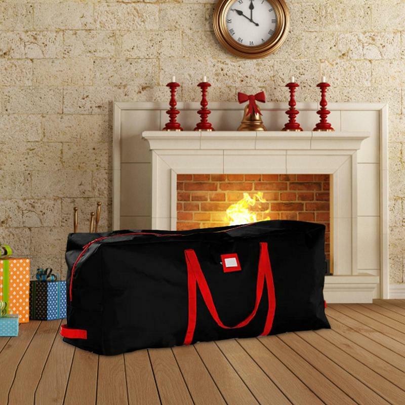 Foldable Christmas Tree Storage Bag Extra Large Oxford Cloth Home Organizer bag For Storing Christmas Utenciles Decor Garland