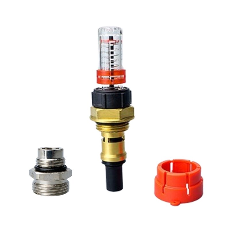 Wasserdurchflussmesser für Wasserverteiler, zuverlässige, einfach zu bedienende Temperatureinstellung