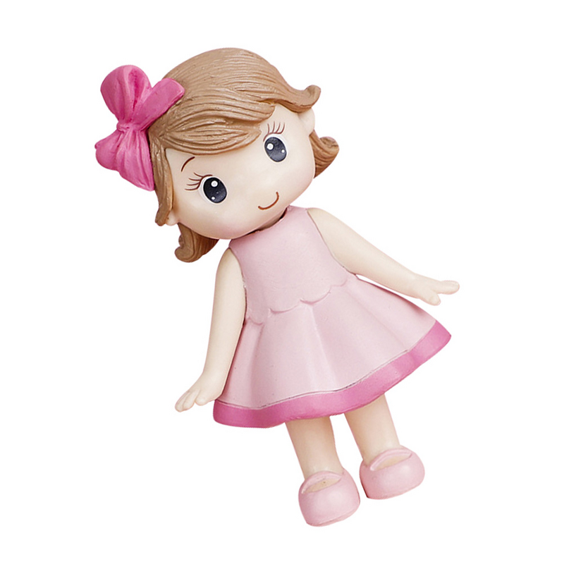 Księżniczka zabawki urodziny ozdoba Topperresin syrenka Happyfigures dziewczyna Model