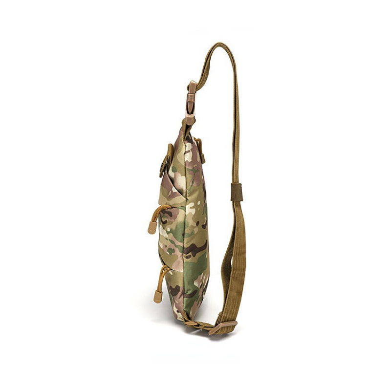 Chikage 등산 카모 방수 체스트 백, 대용량 낚시 사냥 가방, 고품질 하이킹 휴대용 유니섹스 사이클링 가방