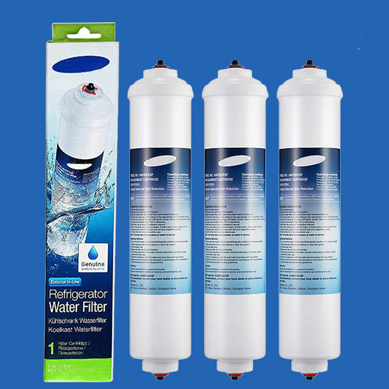 Filtro de água do refrigerador Compatível com HFD647WISS, HSBS562IS, DA2010CB, DA29-10105J, DA99-02131B, Hafex, EXP, DA2010CB, RSA1ZTPE