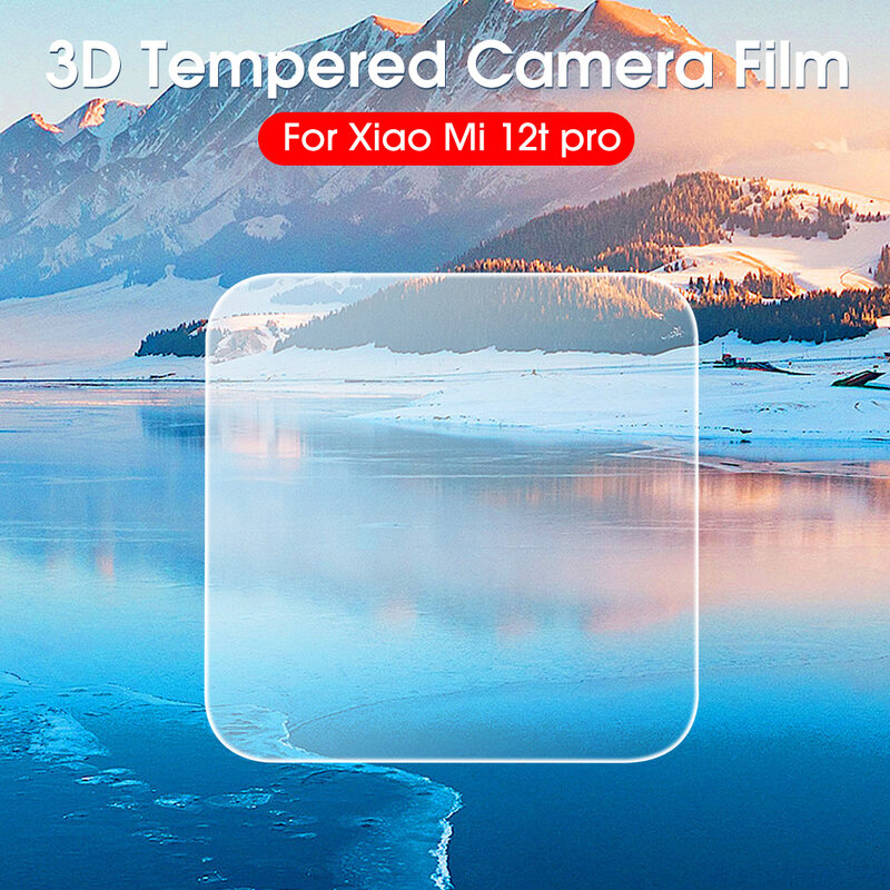 5PCS Tempered Glass Lens Protector For Xiaomi Mi 12T Pro Mi12T Anti-Scratch HD Clear Back Camera Tempered Film Protective Glass