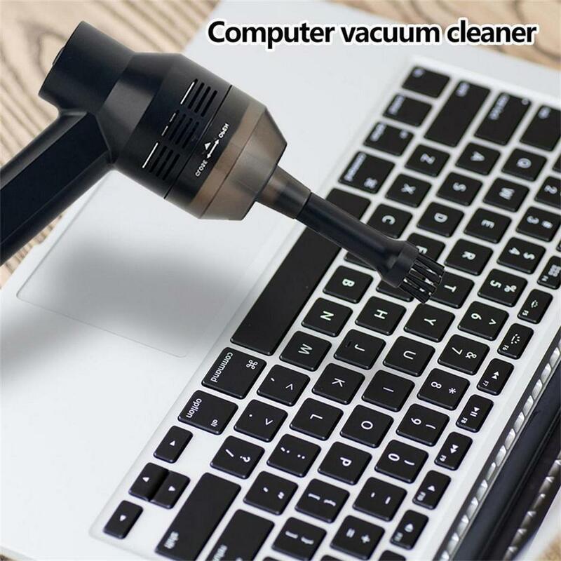 Компактный портативный пылесос, Usb, Беспроводная зарядка, для уборки клавиатуры, ноутбука, настольного компьютера, автомобиля
