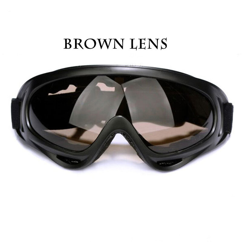 Motorcycle Glasses Anti Glare Motocross Sunglasses Sports Ski Goggles Windproof Dustproof UV Protective Gears Accessories