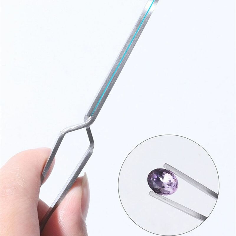 Portable Multifunctional Nail Art Tweezers Women Durable Manicure Tools Stainless Steel Manicure Shaping Clip
