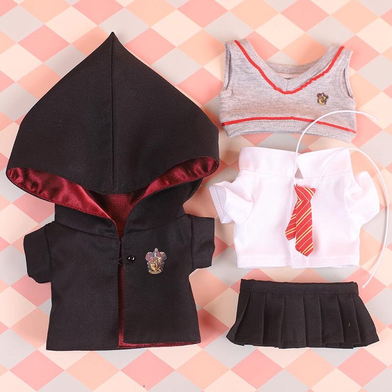 Ensemble de vêtements de poupée idol de 20CM, uniforme identique à celui de l'étoile, 4 modèles sélectionnables, peluche de 20CM, jouet cadeau