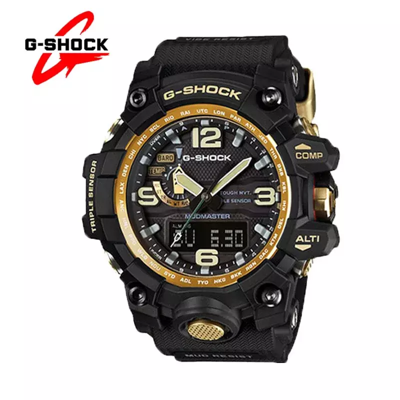 Zegarek męski G-SHOCK nowy GWG1000 moda na co dzień wielofunkcyjny Outdoor sportowy odporny na wstrząsy LED Dial kwarcowy zegarek męski