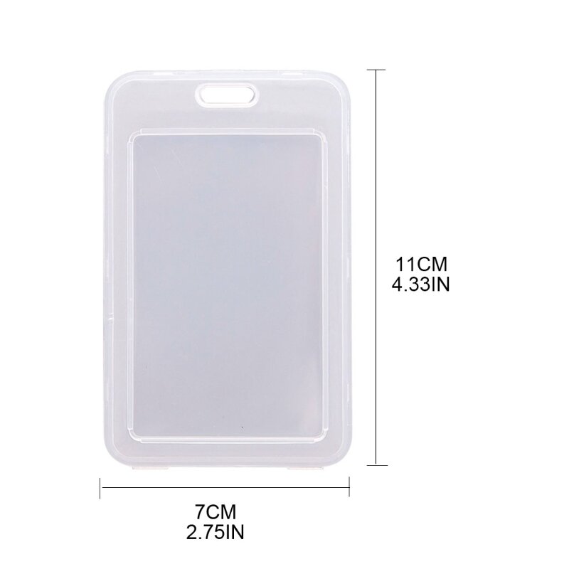 Transparent Card Cover Women Men Student Bus Cards Holder for CASE Business Credit Cards Bank  Sleeve Protect