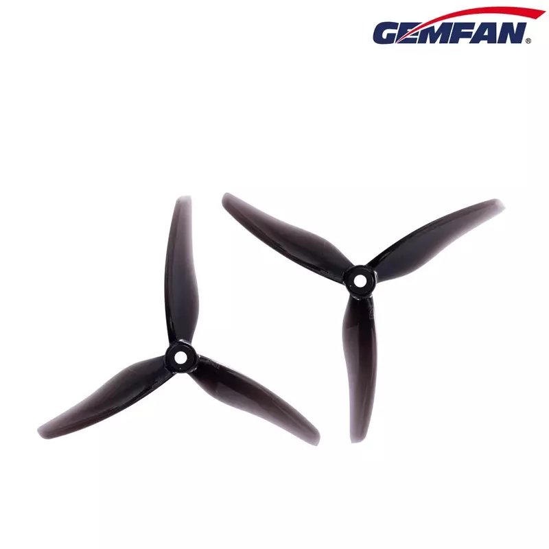 Gemfan-Hélice PC Furacão, 3-Blade, Freestyle RC FPV, 5 "4S 6S Drones, 51433, 5.1X3.5X3, 10 Pares, 10CW + 10CCW
