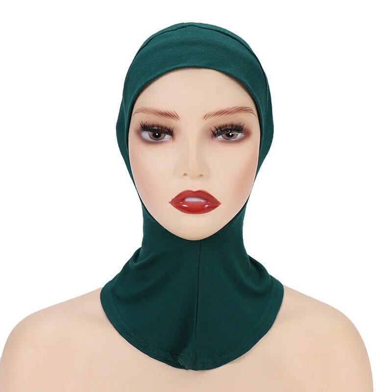 Muslim Turban Full Cover Islamic Caps Underscarf Inner Women's Hijab Cap Headscarf Shawl Wrap Neck Head Bonnet Hat