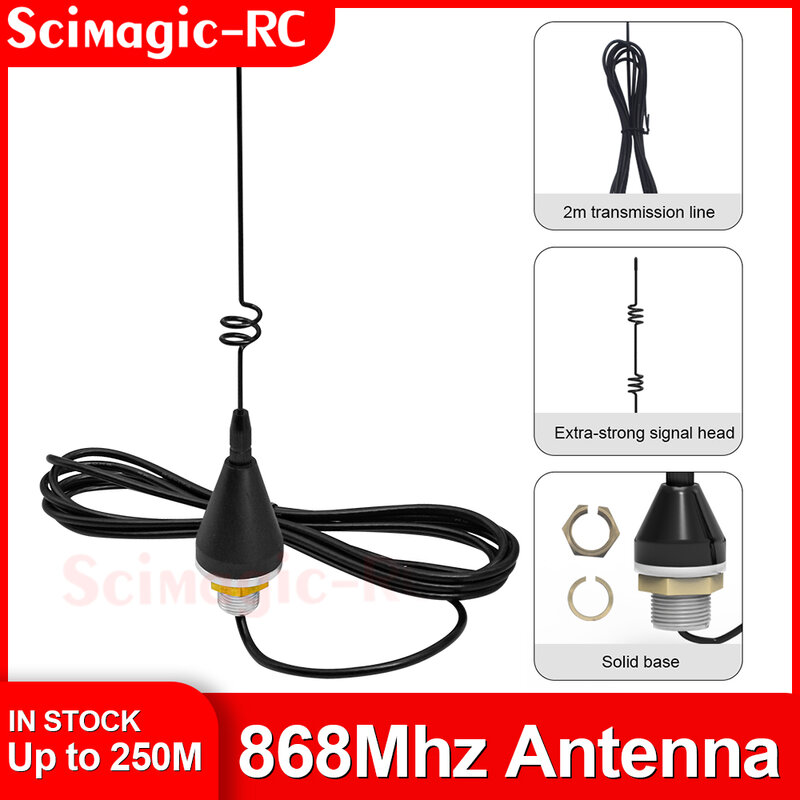 New Universal 868.3MHz Waterproof IOT Antena Ultra-long Distance Extender for Garage Control Electric Gate 7dbi 868MHz Antenna