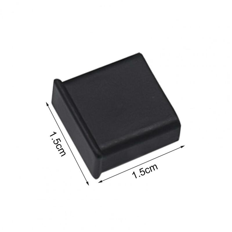 USB Plug Cover Anti-poussière de protection USB Flash Drives PE Mini USB-A manchon de protection pour U Disk