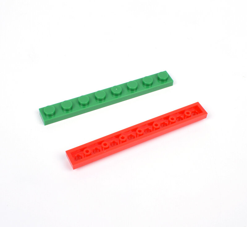 Bausteine zubehör teil 1 × 8 kleine partikel Aufklärung bildung kompatibel mit andere ersatzteile block spielzeug für kinder