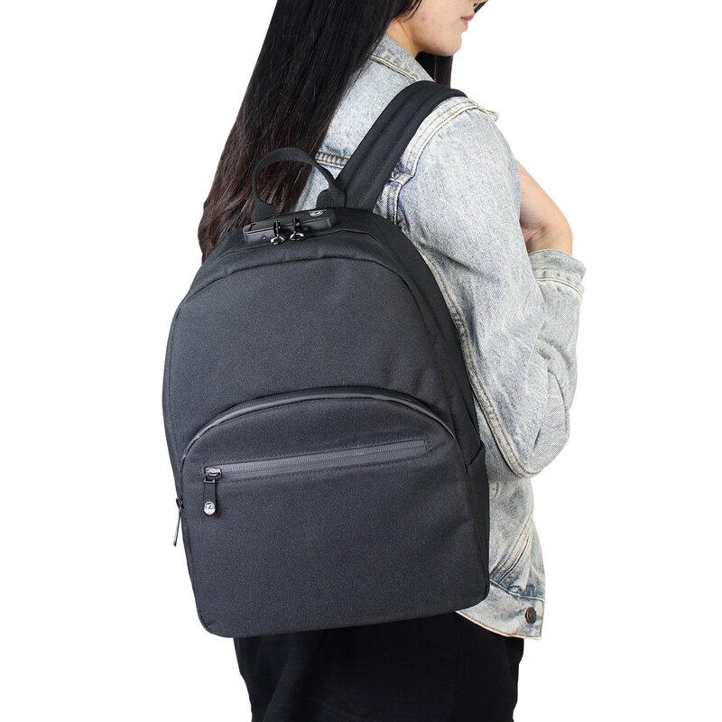 Миниатюрный рюкзак FIREDOG с защитой от запаха и замком для мужчин и женщин, дорожный рюкзак для хранения запахов