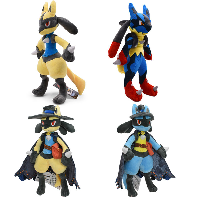 25 Styles Pokemon Plush Toys Shiny Dragonair Rayquaza Gyarados Charizard Charmander Lycanroc Vulpix Lucario Stuffed Peluche Doll