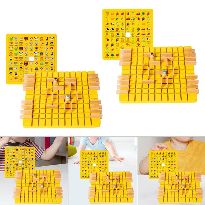 Strategy Game Wooden Toys Brain Teaser Game for Kids Adults Boys Girls