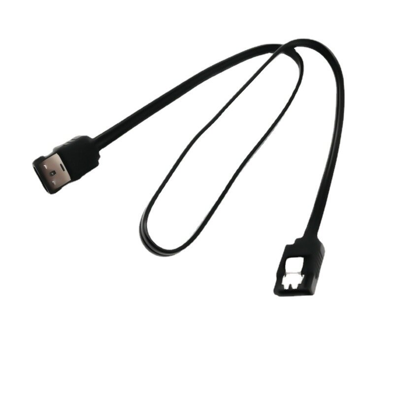 SATA to eSATA Cable 6Gbps Shielded Extender Extension HDD SSD Data Cable Black 0.5M 1M