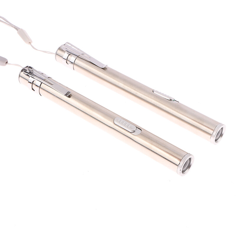القلم ضوء مصباح يدوي صغير محمول 1 وضع LED مصباح يدوي الشعلة لطبيب الأسنان للتخييم التنزه خارج