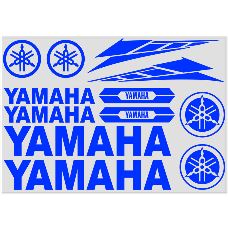Untuk Kit stiker tangki Logo stiker sepeda motor YAMAHA