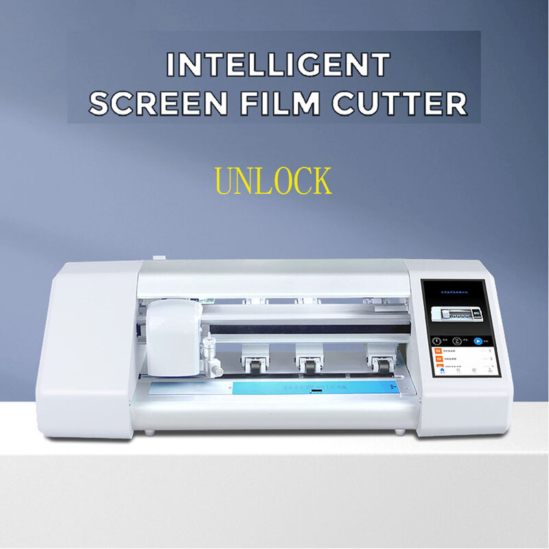 Unlock mesin pemotong Film pelindung layar telepon stiker Cutter X8 Max Sheet Plotter potongan tak terbatas untuk Devo Fonlyu Plotter