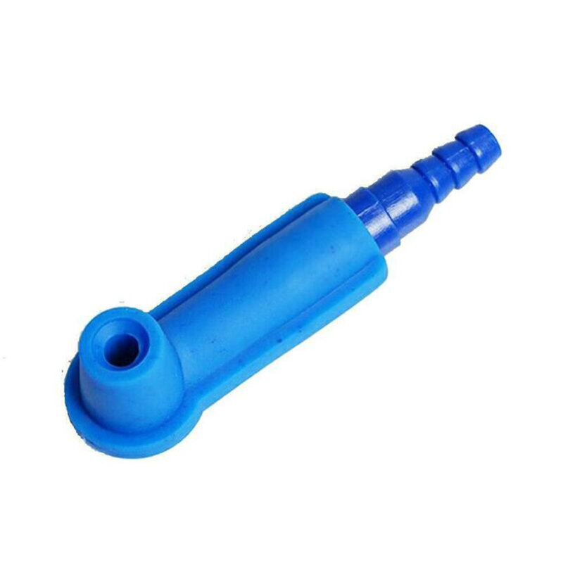 A ferramenta plástica azul do ar da troca para o carro, substitua a bomba, disposição, 2,77"