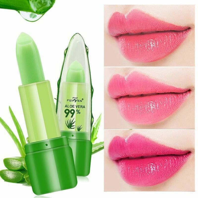 Long Lasting Changable Color Lipstick Lips Care Lip Gloss Magic  for Woman Girl