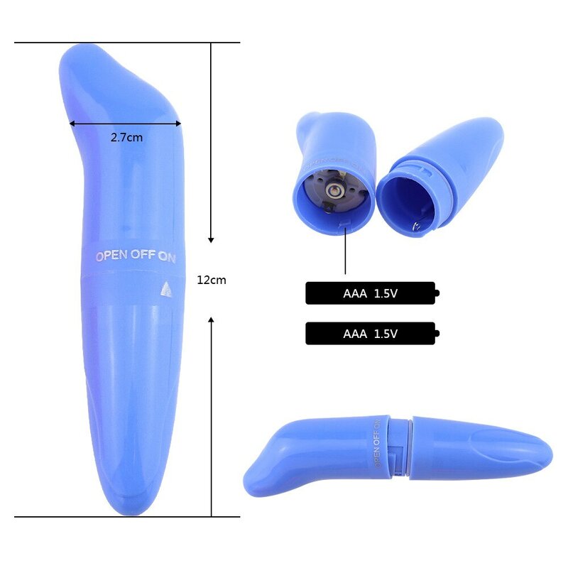 Safe Dolphin-vibrador con forma de bala para mujer, estimulador del clítoris, del punto G masturbador, producto silencioso para adultos, juguete sexual