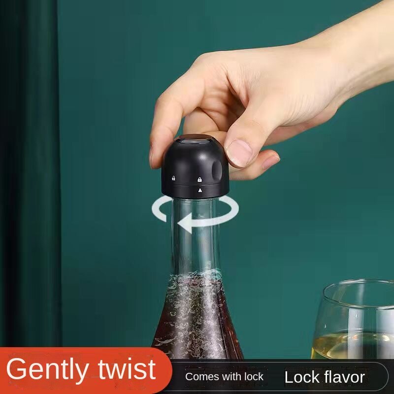 1 Pcs Leak-proof Sealing Bottle Cap Wine Beer Bottle Cork Champagne Sparkling Stopper Kitchen Bar Tools Bar Accessories 2021 NEW