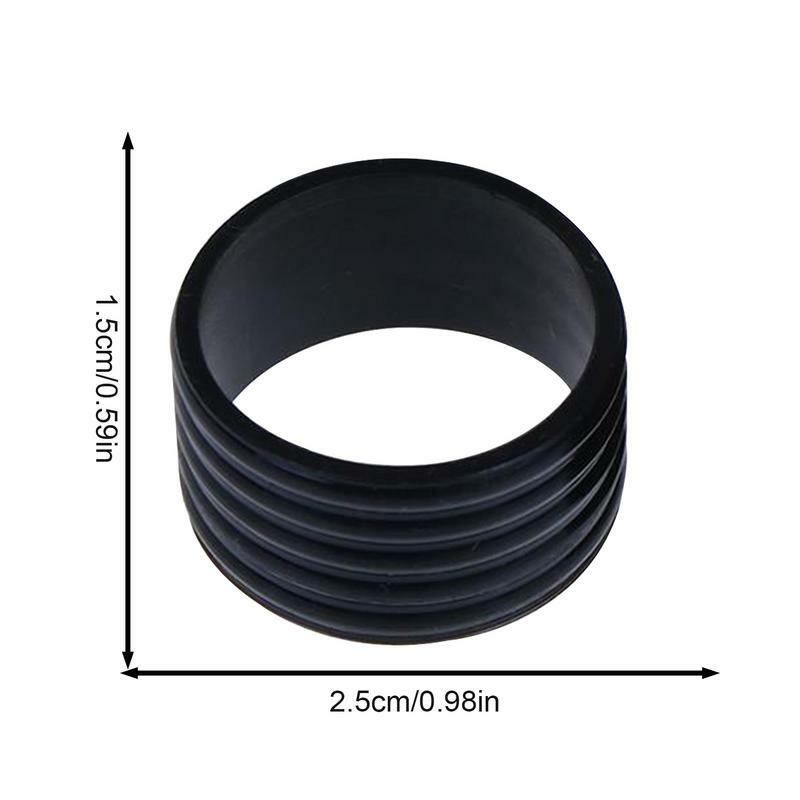 Tennis Racket Rubber Ring Stretchy Tennis Badminton Racket Handles Rubber Ring Tennis Racket Silicone Ring Absorbent Cover