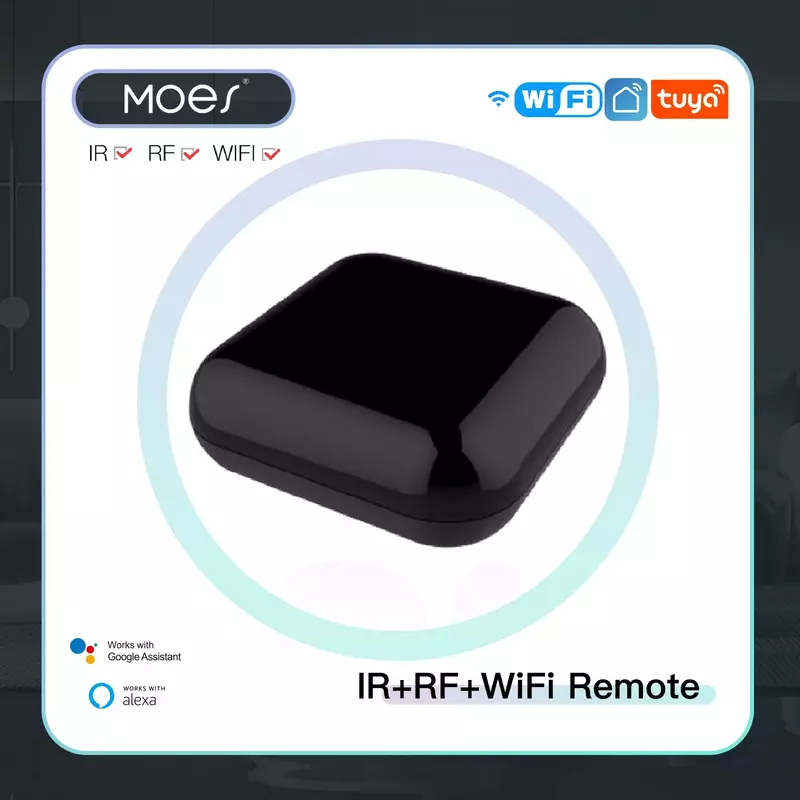 2023 New WiFi RF IR Universal Remote Controller RF Appliances Appliances Tuya Smart Life App Voice Control via Alexa Google Home