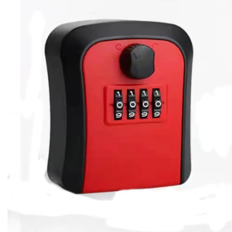 Neue Smart Code Passwort Key Lock-Box Lagerung Schlüssel Wand Schlüssel Safe Wasserdichte Outdoor Keybox 4 Ziffern Passwörter