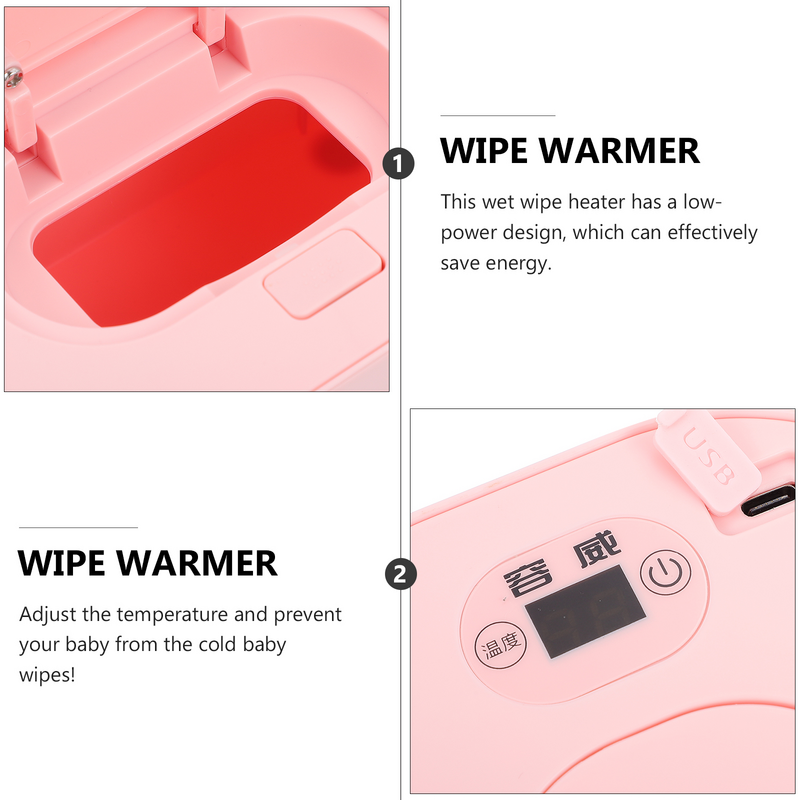 Wet Wipe Warmer Baby Wipes Dispenser Tissue Heater Heating Case For Products Car Mount