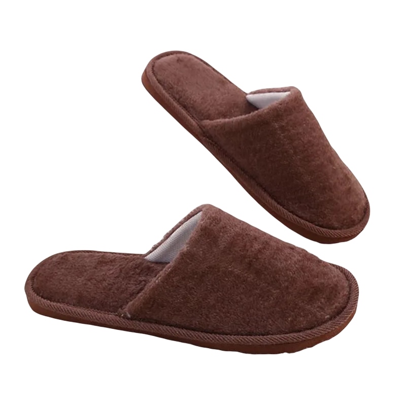 Sapato doméstico de pelúcia quente masculino, chinelos de pele masculina, escorregadores confortáveis, calçado de quarto, silêncio, inverno, 2022