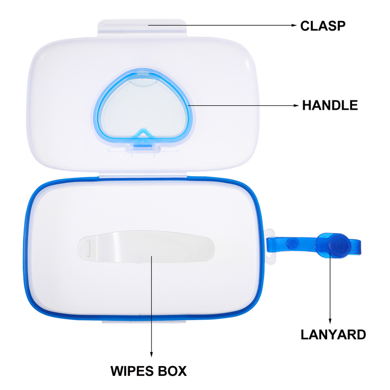 Wet Baby Crib Dispenser, Love Tissue Box, Travel Baby Crib Dispenser, Titular de armazenamento plástico ao ar livre