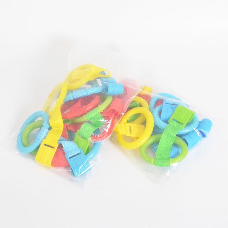 PmotLearn to Stand Bed Rings for Playpen, CPull Hooks, Baby Toys, Rib Ring, Use Hooks
