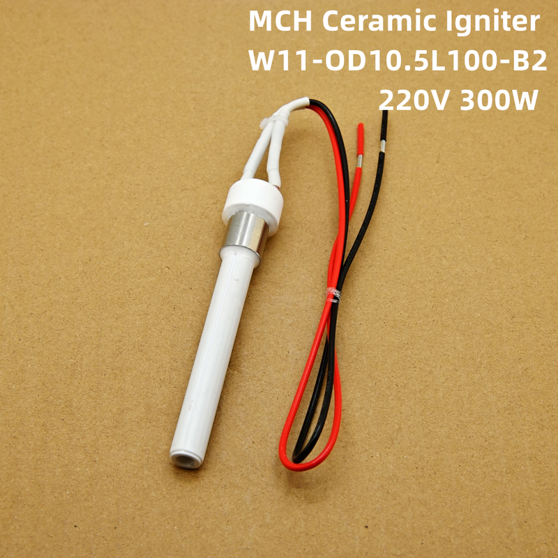 220V 300W Ceramic Igniter wood pellet oven Ignition rod, biofuel heater fast Ignition energy saving, high efficiency