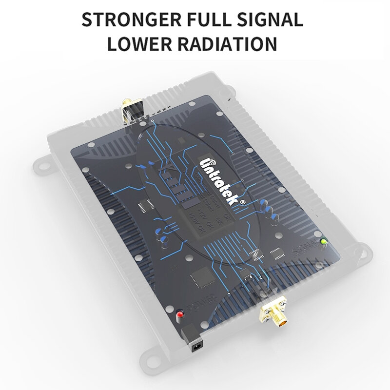 Lintratek Single Band extender Cellphone Signal Amplifier CDMA 850Mhz Band5 Signal Booster 2G 3G 4G Mobile Cellular Repeater Set