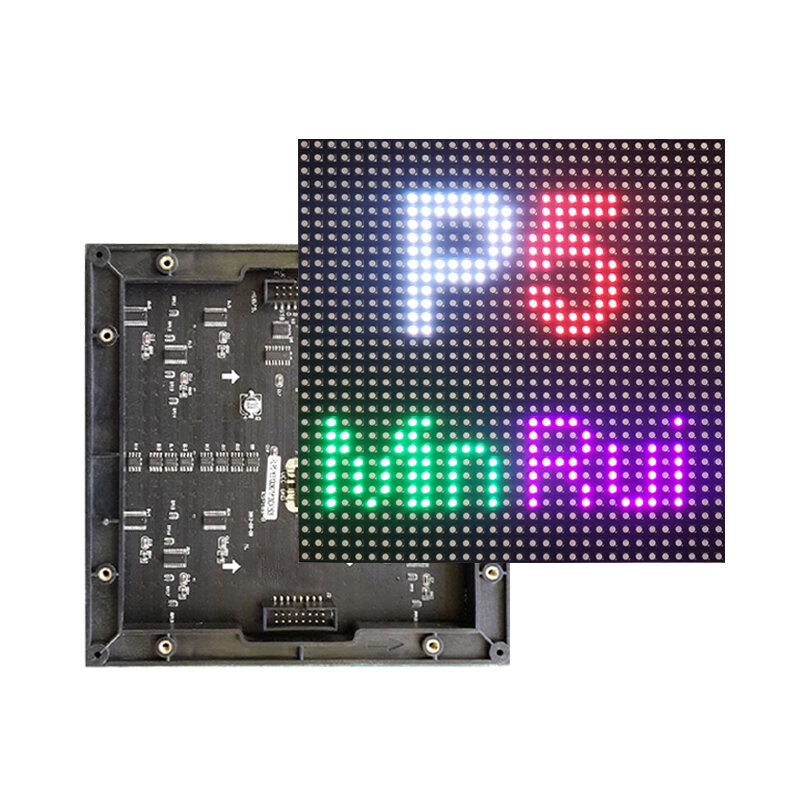 200pcs/lot High Resolution P5 Indoor 1/16 Scan 160*160mm 32*32 Pixels 3in1 RGB SMD3528 Full Color LED Display  Panel Module