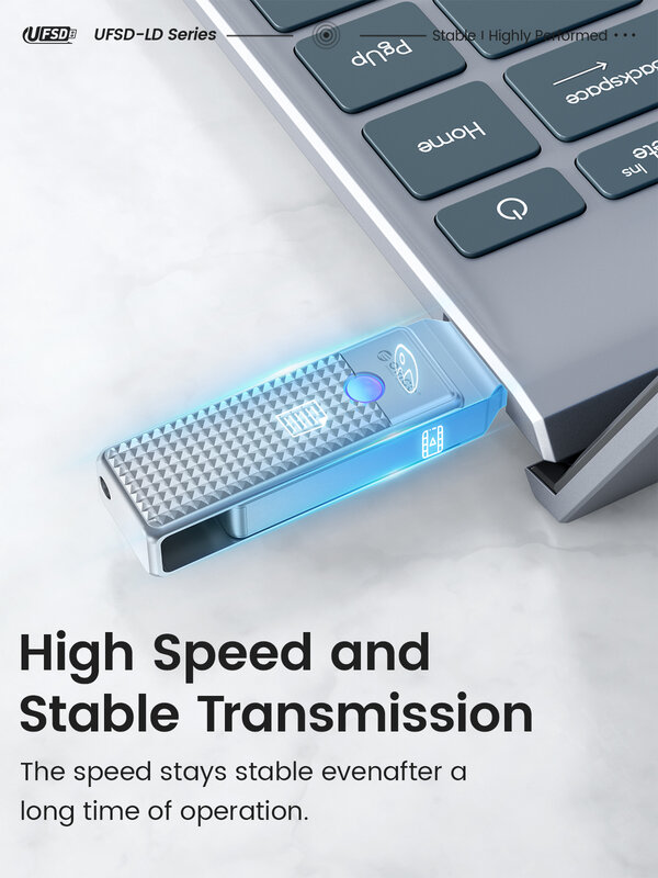 ORICO UFSD 405MB/S 2 in 1 Dual Flash Drive High Speed Pen Drive OTG Type C USB A Dual Interfaces for MacBook Android