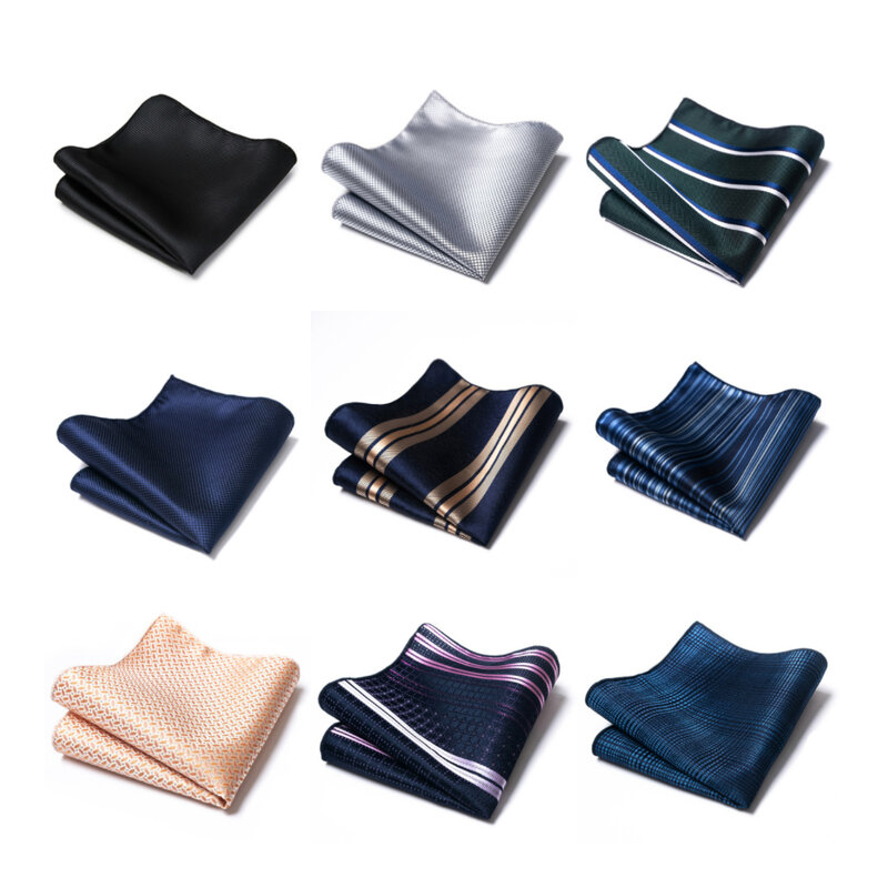 2022 novo design vangise marca de alta qualidade seda hanky masculino cinza floral terno acessórios do dia do amante lenço bolso quadrado