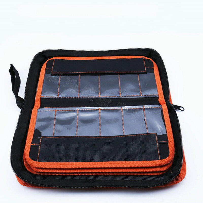 Lishi bolsa de herramientas 2 en 1, paquete de almacenamiento duradero portátil, bolsa de herramientas de cerrajero para herramientas Lishi y hoja de llave de coche KD/VVDI