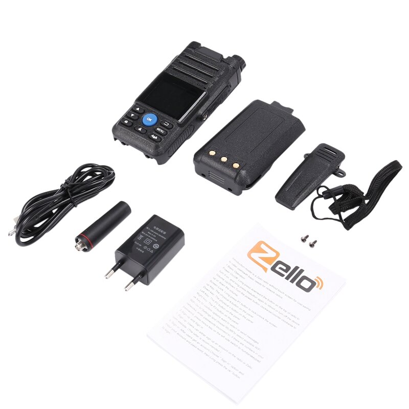FULL-Radio Poc Bluetooth Walkie Talkie 4G Sim Wifi For Zello
