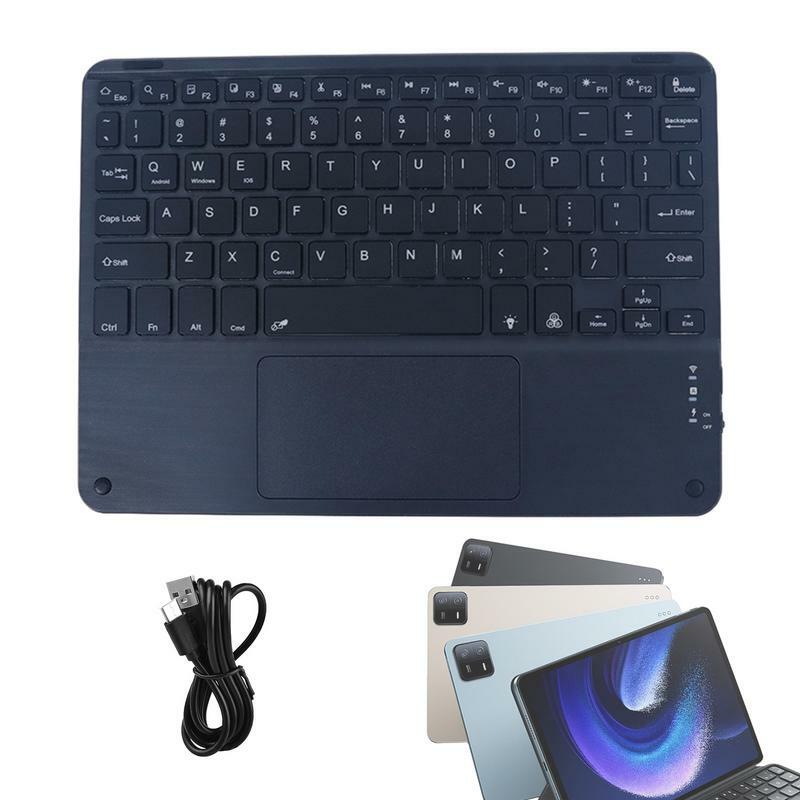 Tablet Keyboard Tablet Computer Backlight Keyboard Wireless Keyboard With Touchscreen Tablet Computer Keyboard For Home Work