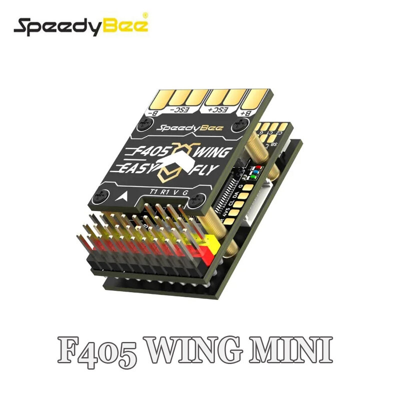 SpeedyBee F405 WING MINI Fixed Wing Flight Controller 2-6S LiPo for RC Fixed Wing Model Airplane Drone
