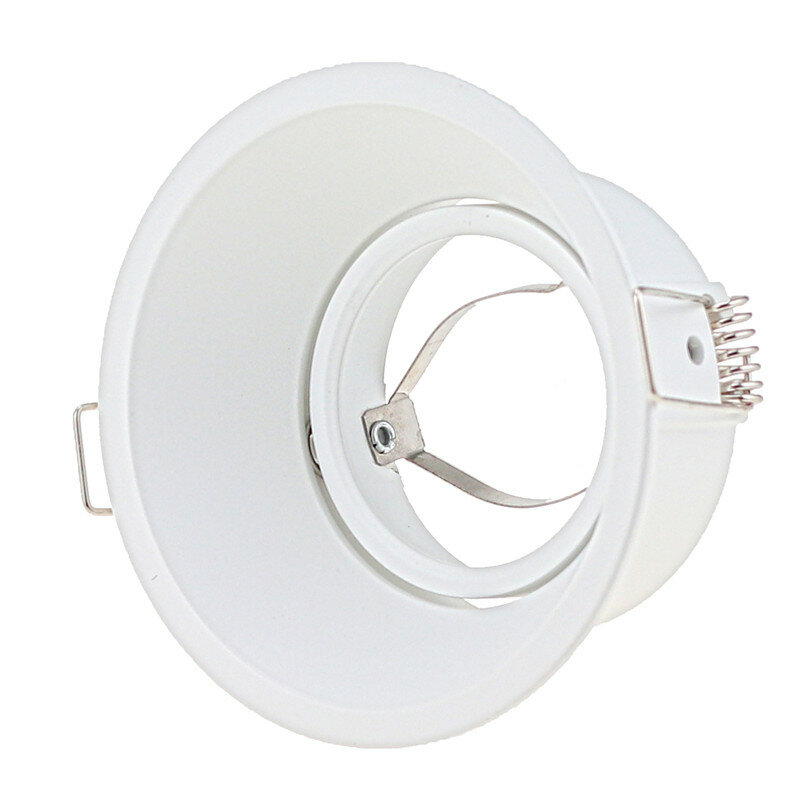 LED typu Downlight rama wpuszczone światło punktowe lampa halogenowa oprawa LED GU10 oświetlenie punktowe sufitu mocowanie MR16