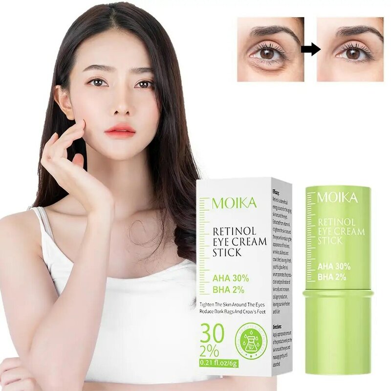 Retinol Anti-wrinkle Eye Cream Anti Puffiness Remove Stick Eye Line Circles Moisturizing Skin Care Whitening Fade Dark Fine S2V1