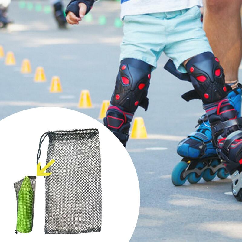 Borsa a rete per coni di pattinaggio per coni di pattini a rotelle coni sportivi coni di Slalom