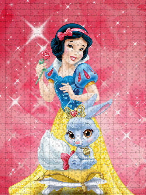 ديزني الكرتون الأميرة ديكور المنزل هدية 1000 قطع لغز لعبة اللغز للأطفال