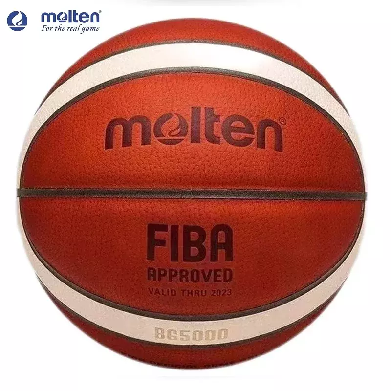 Oryginalne piłki do koszykówki MOLTEN BG4500 oficjalna skóra PU odporna na zużycie antypoślizgowa piłka do koszykówki do gry w pomieszczeniach i na zewnątrz