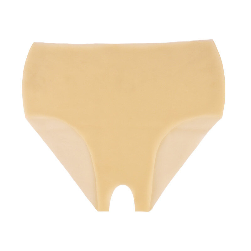 Przezroczysty lateks bielizna damska ultra-cienkie seksowne uwodzicielskie figi damskie jednoczęściowe lateksowe niewidoczne spodnie ochronne seksowne spodnie